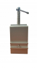 UCHWYT IMADŁO ALUMINIOWY DO LAMP TARGOWYCH 30W